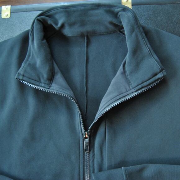 Lululemon Athletica Full Zip Up Jacket X-large Black - Picture 3 of 10
